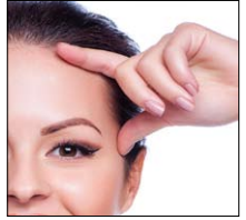 Forehead