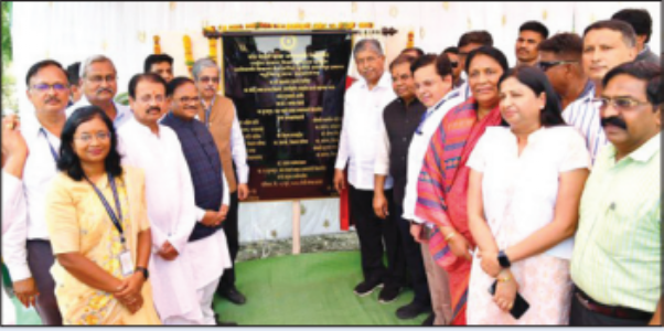 संत गाडगेबाबा अमरावती विद्यापीठातील कामांचे चंद्रकांत पाटील यांच्या हस्ते लाेकार्पण
