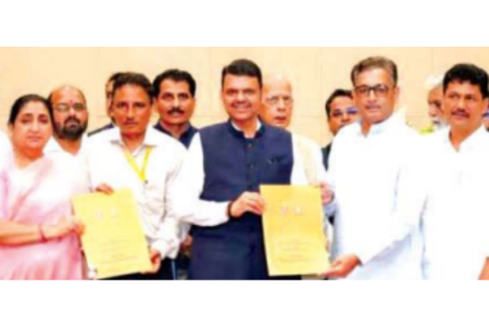 काेल्हापूर आंतरराष्ट्रीय क्रिकेट स्टेडियमसाठी मुख्यमंत्र्यांच्या उपस्थितीत सामंजस्य करार